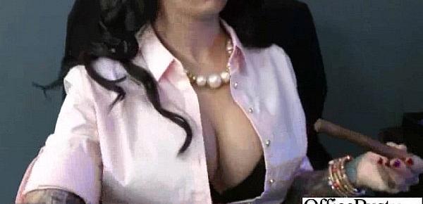  Big Melon Tits Girl (darling danika) Get Bang Hardcore In Office clip-14